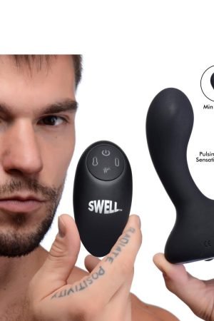 10X Inflatable and Tapping Silicone Prostate Vibrator