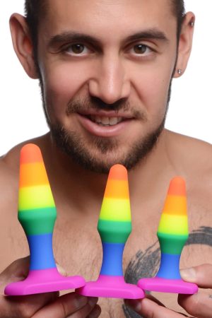 Rainbow Ready Silicone Anal Set