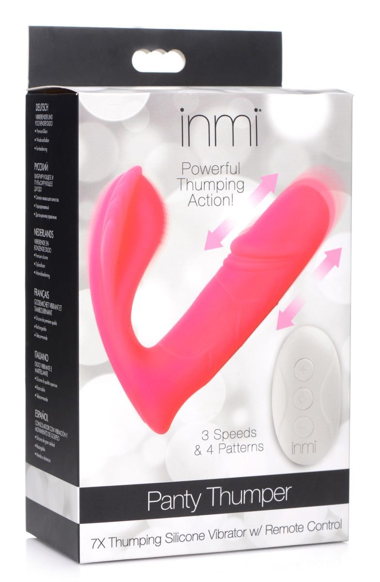Panty Thumper 7X Thumping Silicone Vibrator with Remote Control - Image 5
