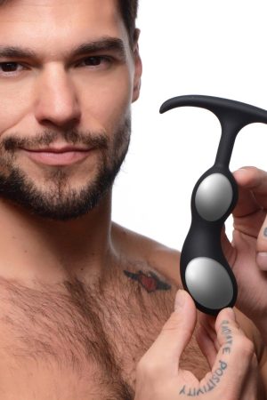 Premium Silicone Weighted Prostate Plug - Medium
