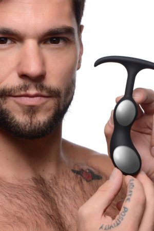 Premium Silicone Weighted Prostate Plug - Small