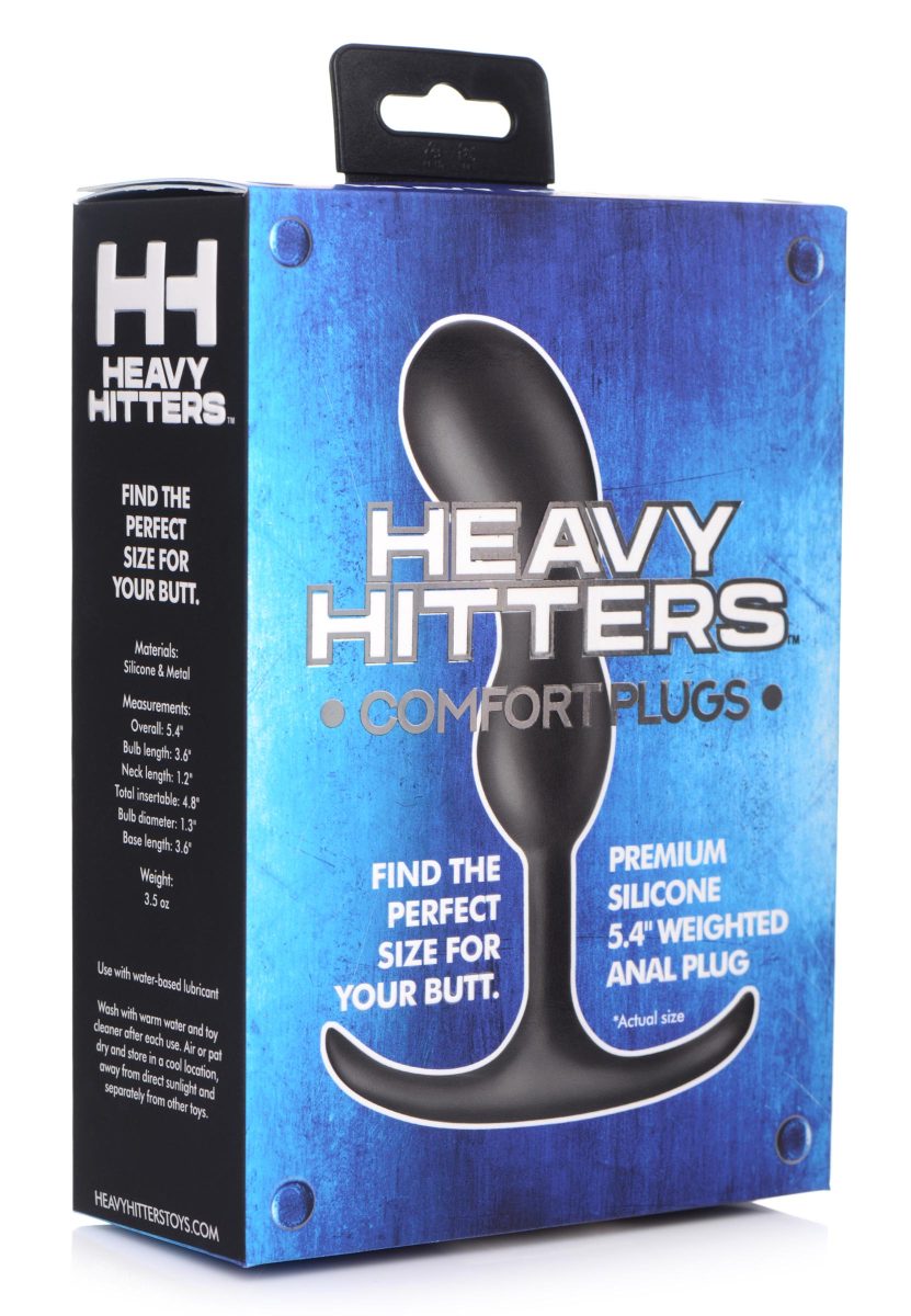 Premium Silicone Weighted Prostate Plug - Small - Image 4