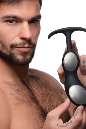 Premium Silicone Weighted Prostate Plug - XL
