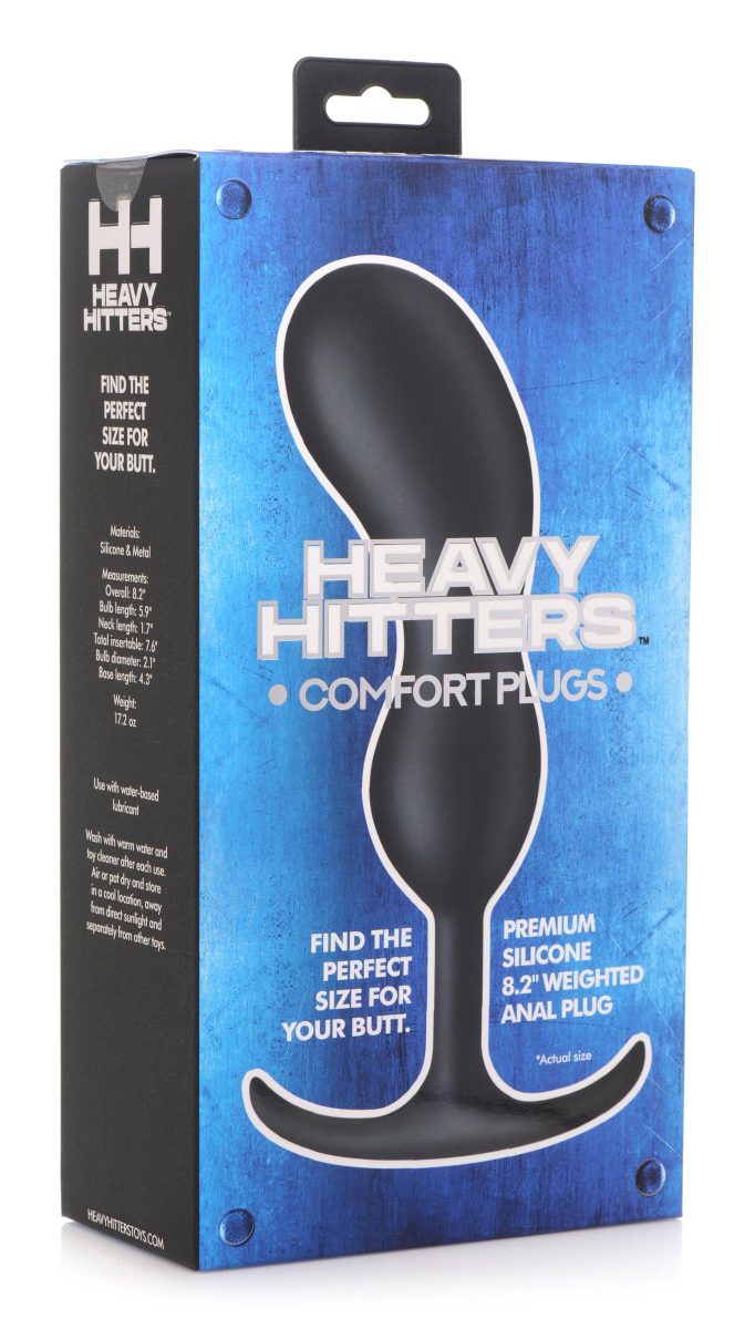 Premium Silicone Weighted Prostate Plug - XL - Image 5