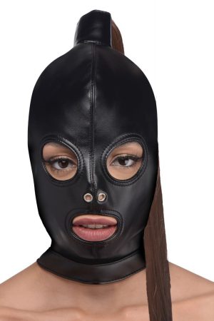 Ponytail Bondage Hood