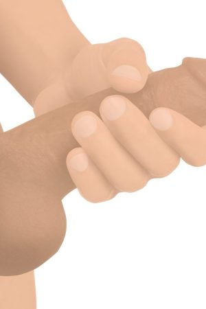 Leather and Velcro Cock Ring