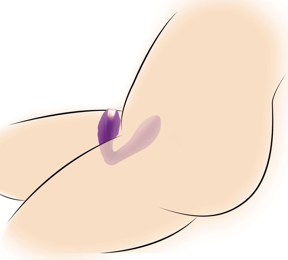 Pose Plus 10X Pulsing Bendable Silicone Vibrator - Image 2