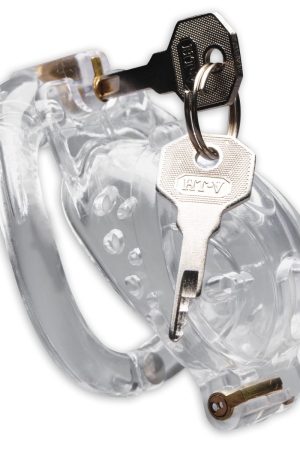 Lockdown Customizable Chastity Cage - Clear