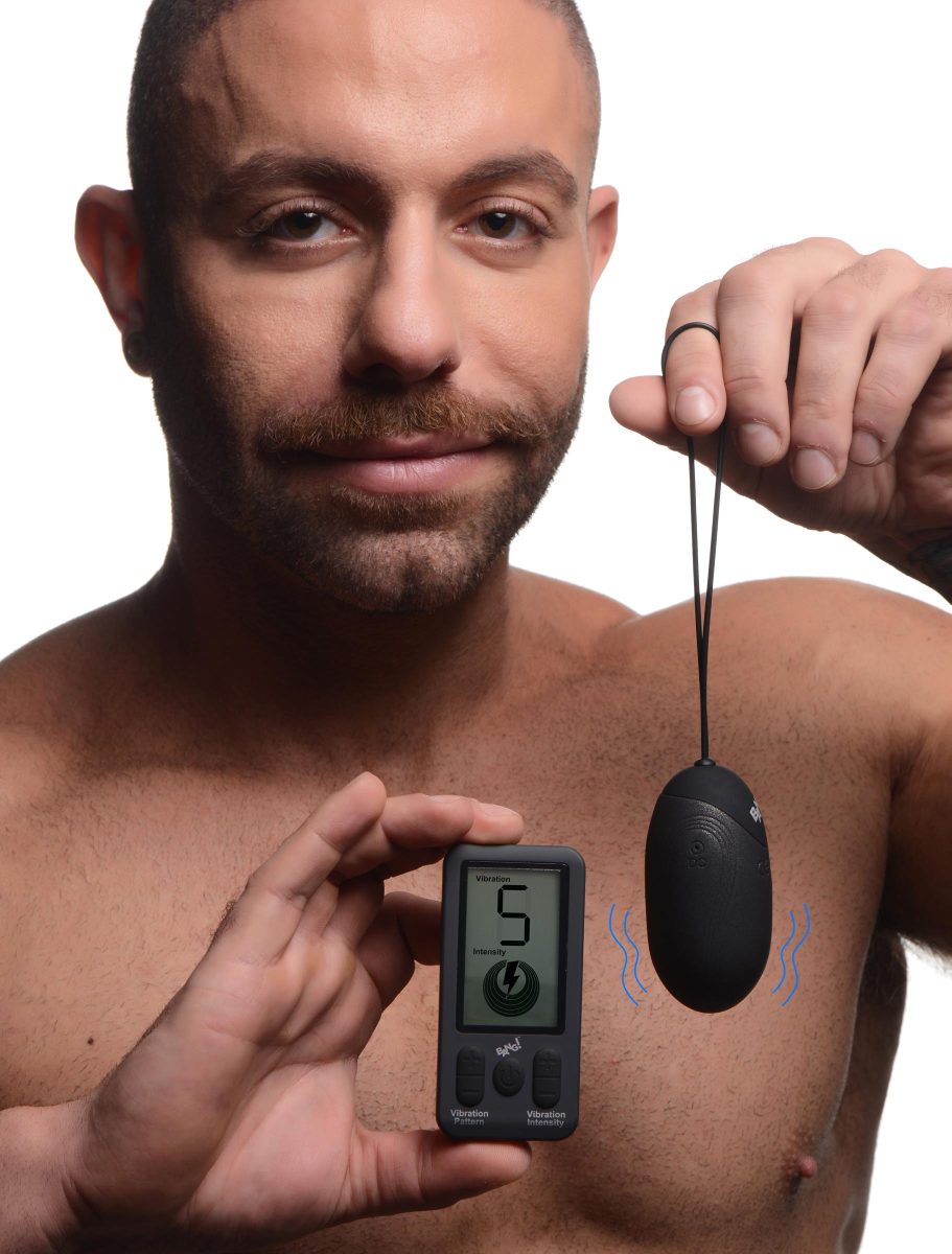 25X Vibrating Silicone XL Egg with Remote Control - Image 3