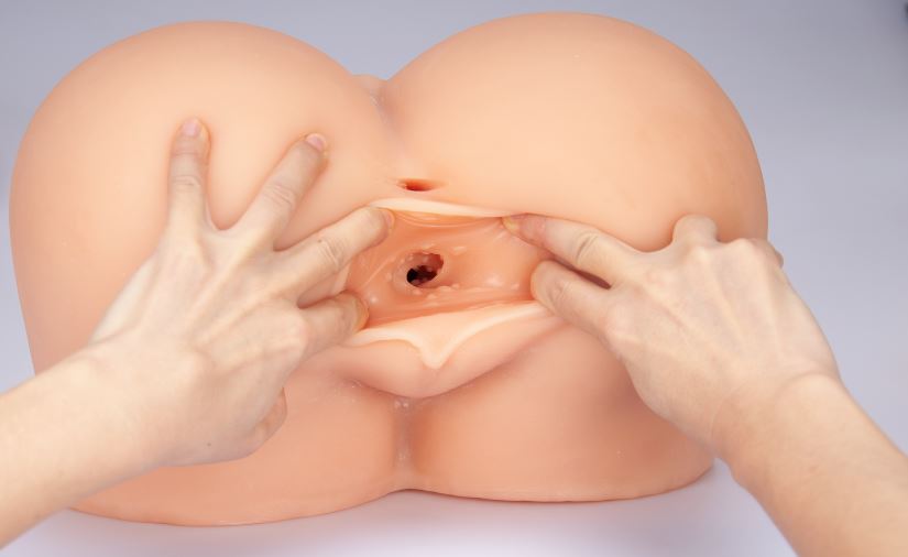 Cloud 9 Pleasure Pussy & Ass Lifesize Body Mold - Brown - Image 3