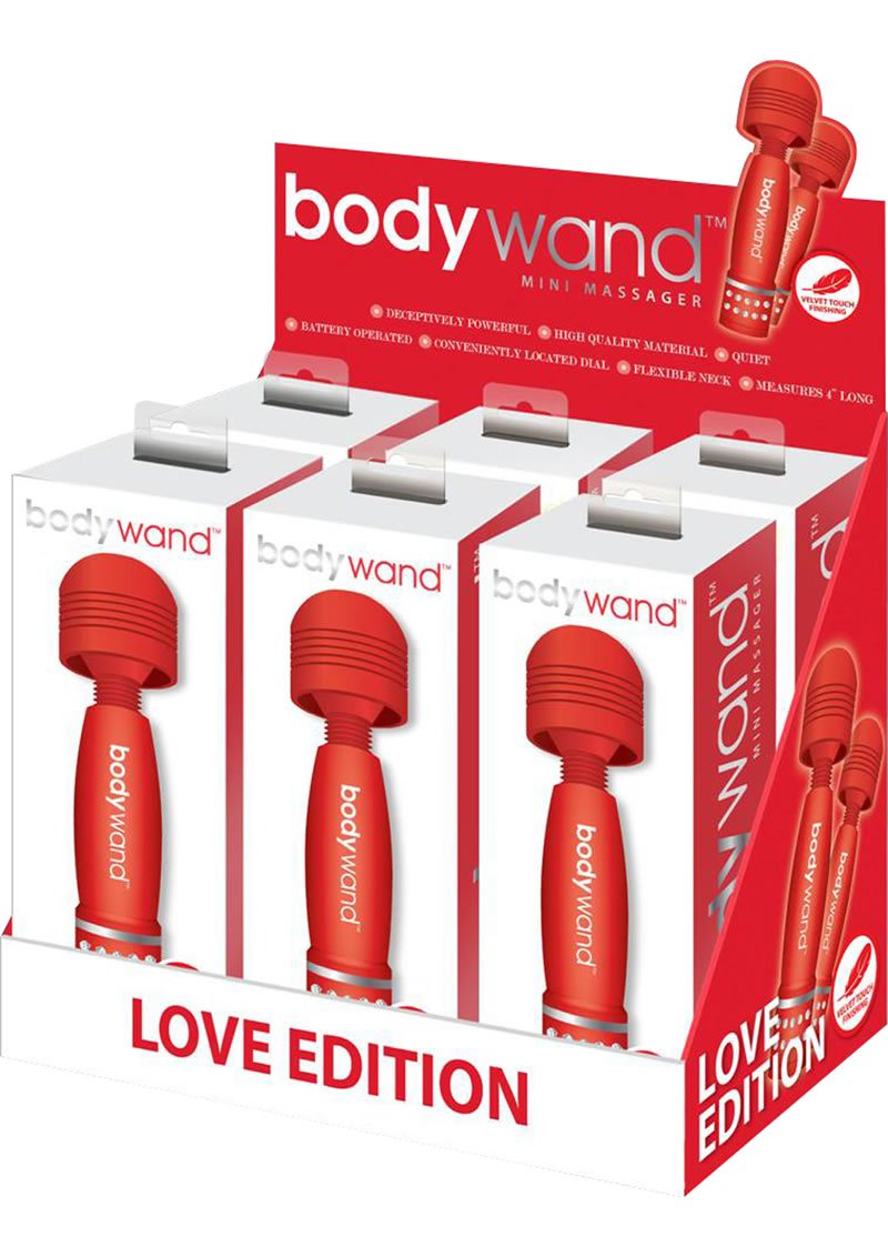 Bodywand Mini Love 6Pc Display(Net)