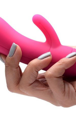 7X Lil Smoothie Mini Silicone Rabbit Vibe - Magenta