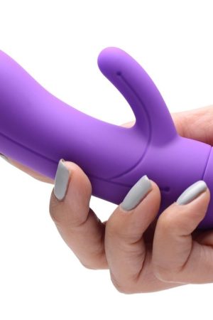 7X Lil Smoothie Mini Silicone Rabbit Vibe - Violet