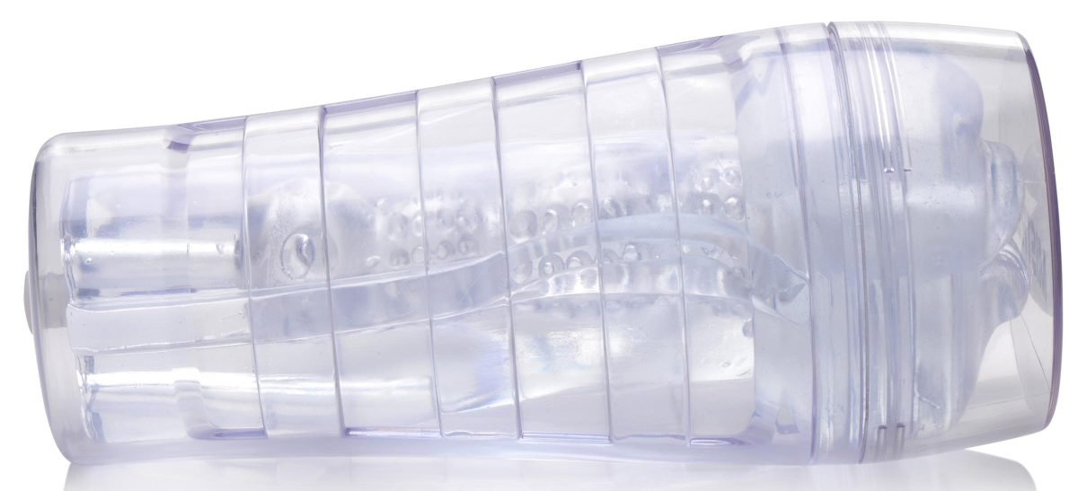 Mistress Courtney Diamond Deluxe Mouth Stroker - Clear - Image 5