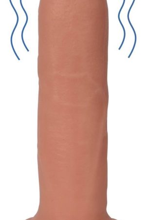 Jock Light Vibrating Dildo - 8 Inch