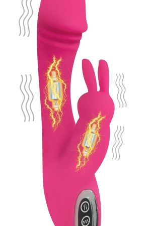 Flutters 10X G-Spot Rabbit Silicone Vibrator