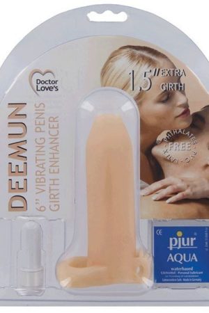 VIBRATING DEEMUN EXTRA GIRTH ENHANCER 6 x1.5