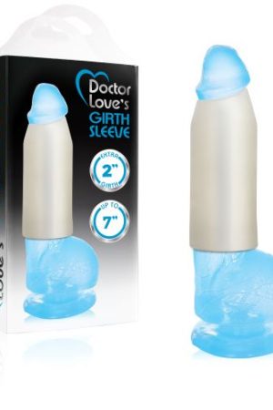 GIRTH SLEEVE 2IN EXTRA GIRTH TRANSLUCENT 7IN TRIM-TO-FIT