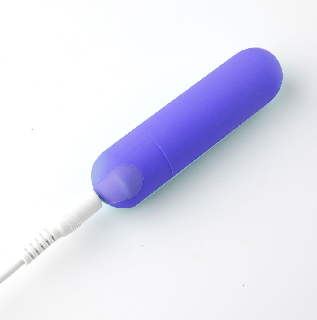 CASEY RECHARGEABLE VIBRATING ERECTION ENHANCER RING PURPLE - Image 3