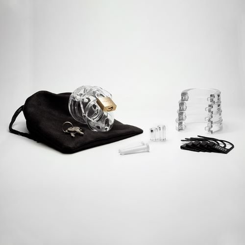 MINI-ME KIT 1.25IN CLEAR COCK CAGE - Image 7