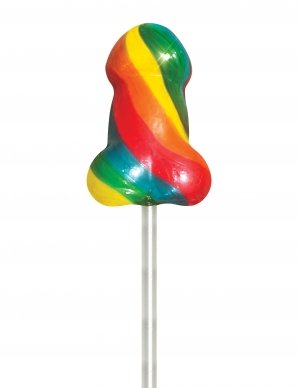 Rainbow Pecker Pops 72Pc Bowl - Image 2