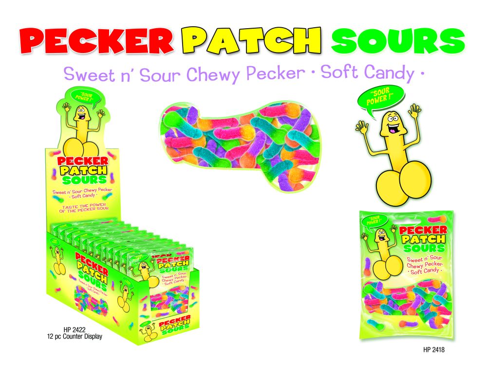 Sour Pecker Patch Display(12Pcs) - Image 4