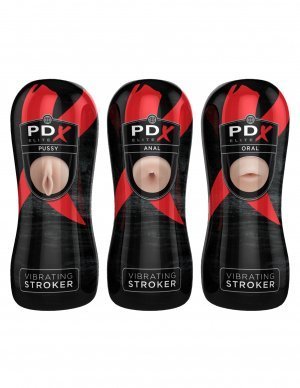 Pdx Elite Vibrating Stroker 12Pc Display - Image 2