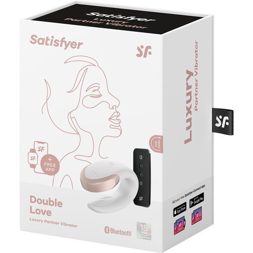 SATISFYER DOUBLE LOVE WHITE (NET) - Image 4