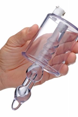 Anal Pump Cylinder with Stimulator Shaft