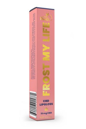 Privy Peach Frost My Life CBD Lip Gloss 11ml