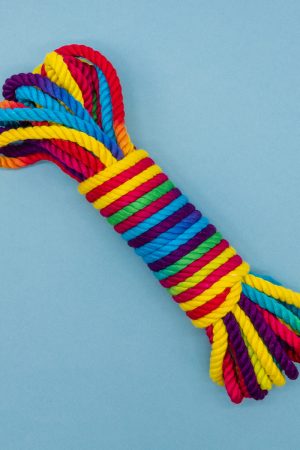 Emojibator Funfetti Rainbow Bondage Rope