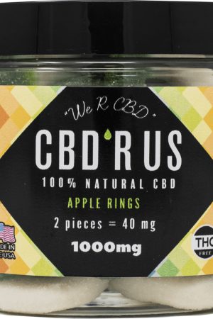 CBD R US Apple Rings 1000mg