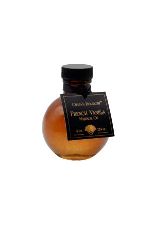 Olivia's Boudoir Massage Oil 4oz - French Vanilla