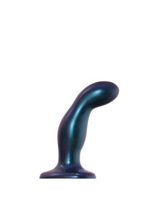 Strap-On-Me Snaky Dil Medium - Metallic Blue