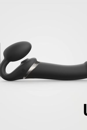 Strap-On-Me Multi-Orgasm Large Bendable Strap-On - Black