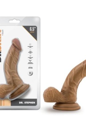 Dr. Skin Dr. Stephen 6.5in Dildo W/ Balls Tan