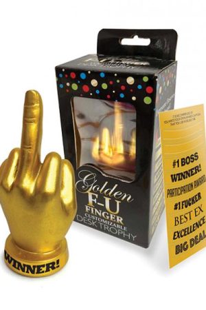 Golden F-u Finger Trophy