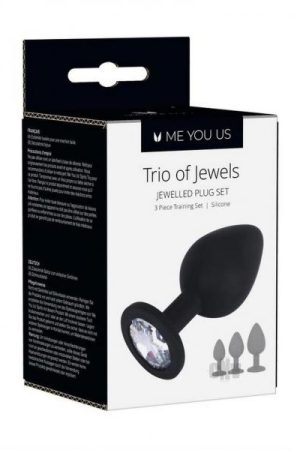 Me You Us Trio Of Jewels Black