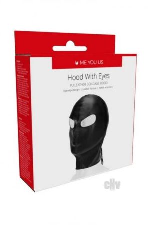 Myu Hood With Eyes Black