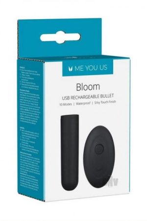 Me You Us Bloom Recharge Bullet Black