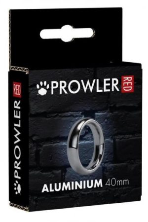 Prowler Red 40mm Ring Silver