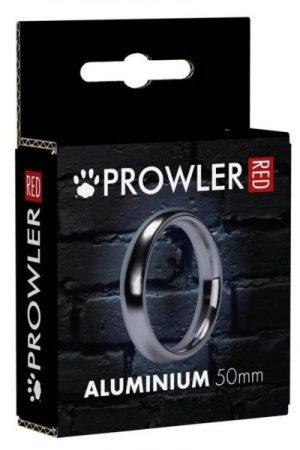 Prowler Red 50mm Ring Silver