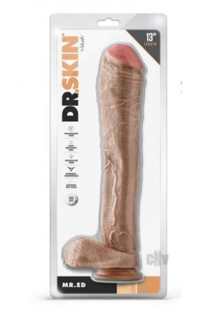 Dr Skin Mr Ed 13 Dildo Balls Beige