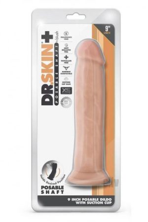 Dr Skin Plus Thick Pose Dildo 9 Vanilla