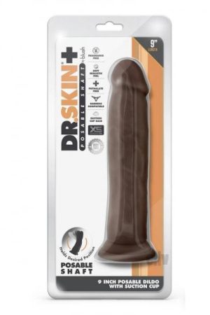 Dr Skin Plus Thick Pose Dildo 9 Chocola