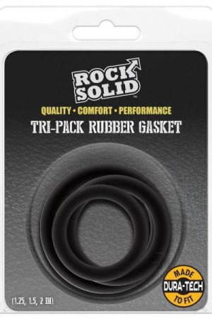 Rock Solid Tri Pk Rubber Gasket Black