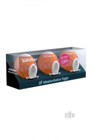 Satisfyer Masturbator Egg 3er Crunchy