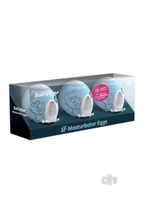 Satisfyer Masturbator Egg 3er Savage