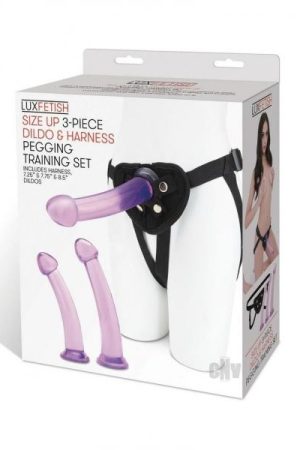 Lux F Size Up Pegging Training Set 3pc