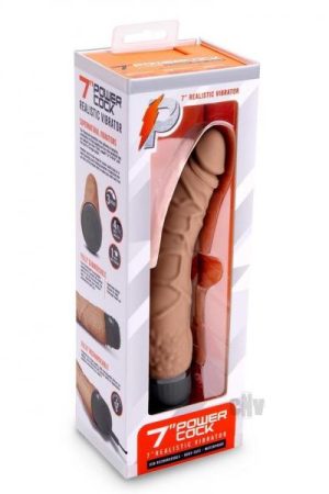 Pc Realistic Vibrator 7 Mocha